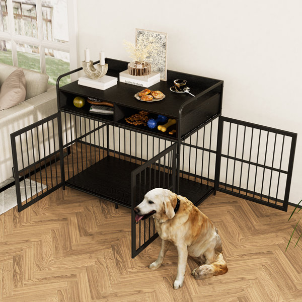 Tucker Murphy Pet™ Saudism Large Dog Crate Furniture, Dog Kennel Indoor